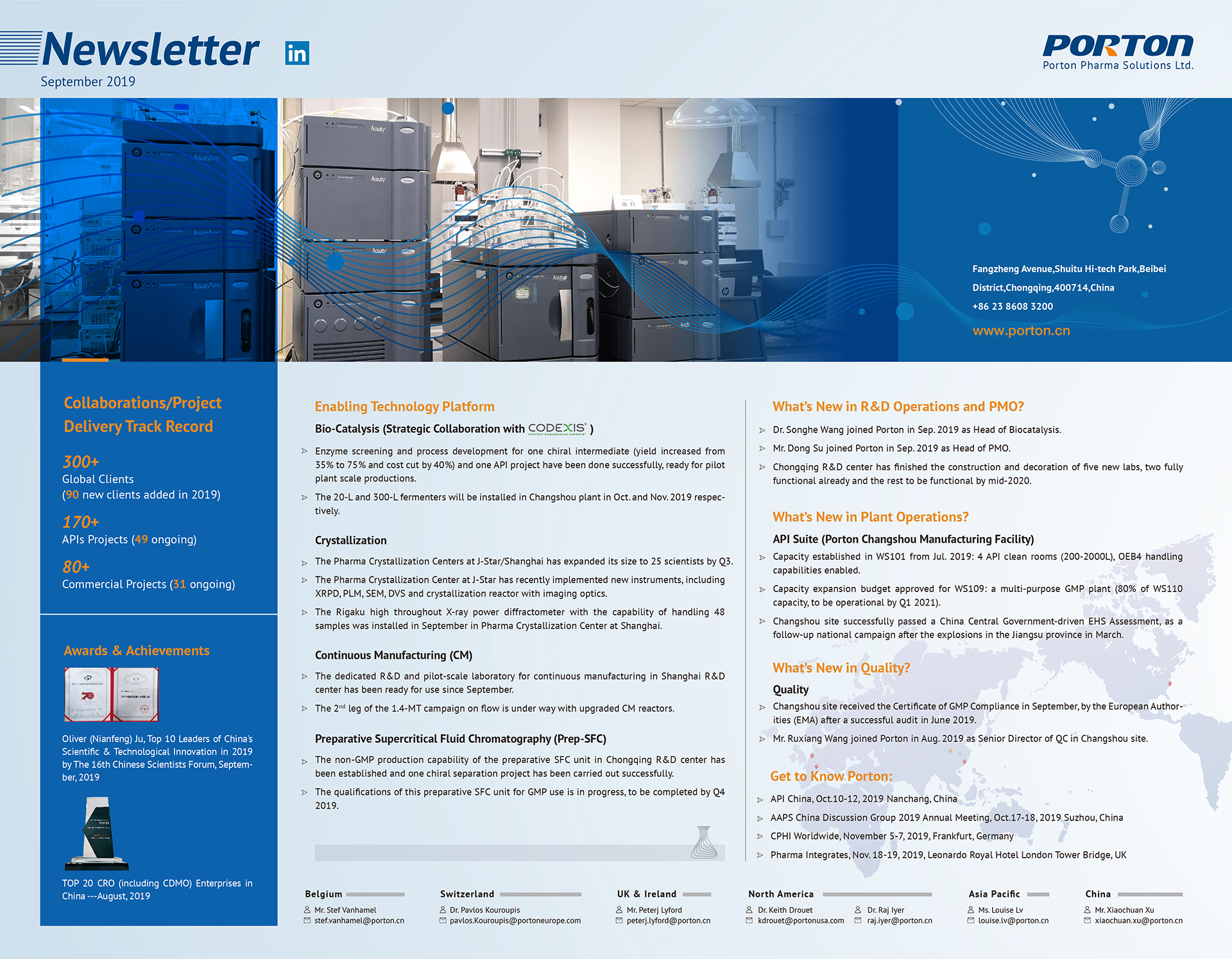 Newsletter - September, 2019 Newsletter - September, 2019